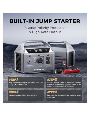 Estación de Energía Portátil UDPOWER C400 256Wh 400W