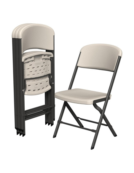 Sillas Plegables Lifetime, Alta Resistencia, Paquete de 4