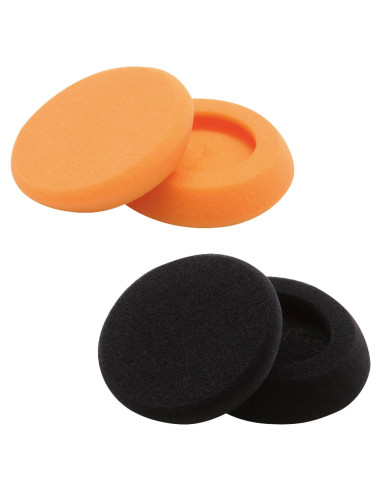Almohadillas YAXI para Koss Porta Pro - 2 Pares Naranja y Negro