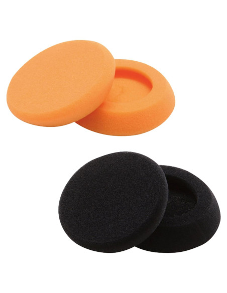 Almohadillas YAXI para Koss Porta Pro - 2 Pares Naranja y Negro