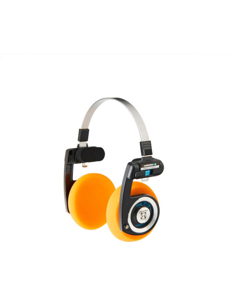 Almohadillas YAXI para Koss Porta Pro - 2 Pares Naranja y Negro