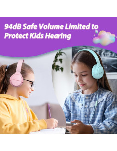 Auriculares INFURTURE USB-C para Niños 2 Paquetes 94dB 2