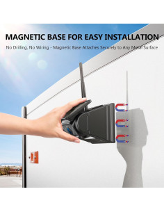 Cámara de Respaldo Inalámbrica Solar DVKNM AP1 1080P 2