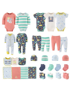 Conjunto de Regalo Layette The Peanutshell 30 Piezas Bebé 0-3 Meses