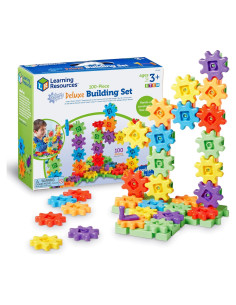 Set de Construcción Deluxe Engranajes! 100 Piezas - Recursos de Aprendizaje