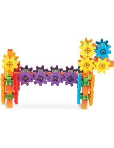 Set de Construcción Deluxe Engranajes! 100 Piezas - Recursos de Aprendizaje