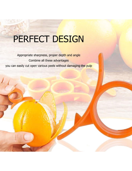 Cortador de cáscara de cítricos Ralleyfun RF033PL - 3 Piezas