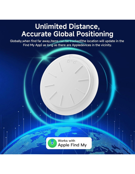 Tracker GPS ZITTZ 2 Pack Impermeable para iOS - Llaves y Equipaje