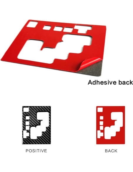 Cubierta Panel Control Cambio Marchas BLAKAYA Toyota 4Runner 2010-2024