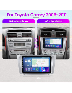 Radio de Coche Android 13 Mekede 9" 2+32GB para Toyota Camry 2