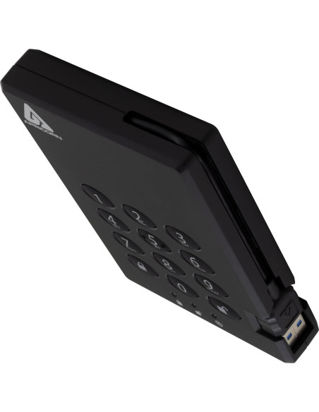Disco Duro Externo Apricorn Padlock 1TB USB 3.0 Negro