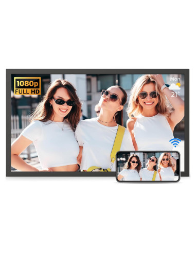 Marco de Foto Digital Nethgrow 21.5" FHD 32GB WiFi