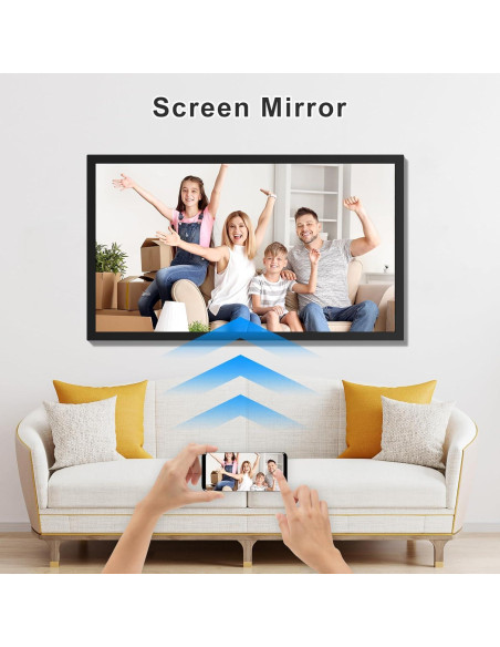 Marco de Foto Digital Nethgrow 21.5" FHD 32GB WiFi