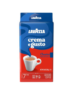 Café Molido Lavazza Crema e Gusto 248 g - Paquete de 4