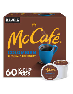 Cápsulas de Café McCafé Colombiano Tostado Medio 60 Unidades
