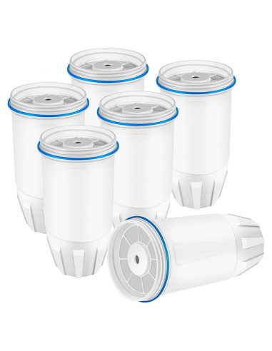 Filtro de Agua SETFEEL Compatible Zero Water ZR-001 6 Piezas
