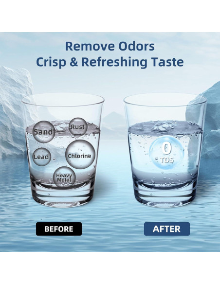 Filtro de Agua SETFEEL Compatible Zero Water ZR-001 6 Piezas Filtro de Agua SETFEEL Compatible Zero Water ZR-001 6 Piezas