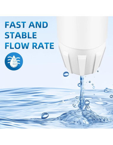 Filtro de Agua SETFEEL Compatible Zero Water ZR-001 6 Piezas