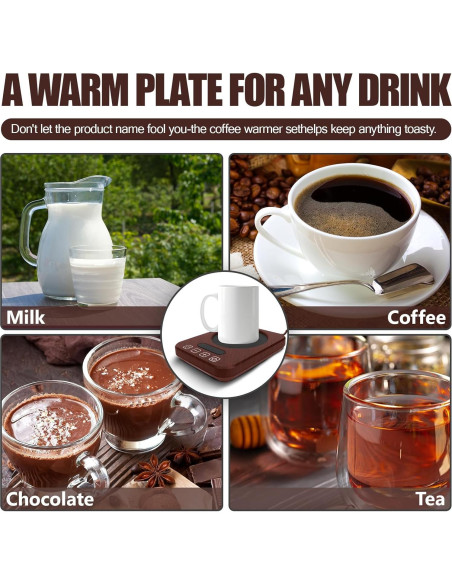 Calentador de Tazas de Café Hobychild 9 Temperaturas 13.2 cm
