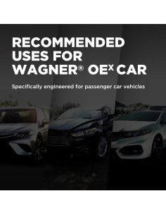 Pastillas de Freno Cerámicas Wagner OEX1184 para Auto 2
