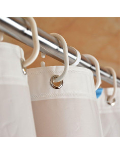 Cortina de Ducha Ufatansy Estrella de Mar 180x180 cm Impermeable 2