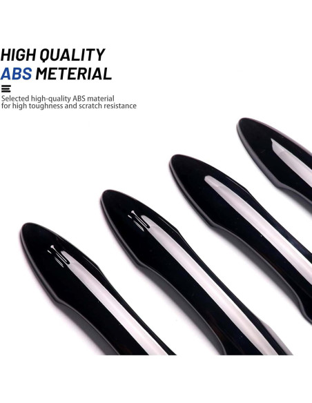 Cubierta de Manija de Puerta Axinda para Toyota 2018-2025, 4 Pcs