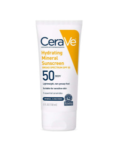 CeraVe Protector Solar Mineral SPF 50 142 g - Hidratante
