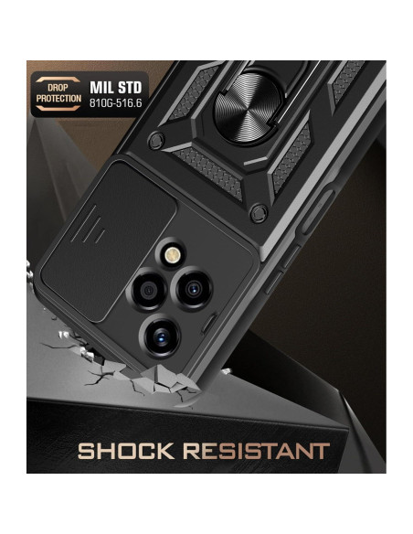 Funda Huawei Honor 200 Lite + 2 Vidrios Templados, Azul Funda Huawei Honor 200 Lite + 2 Vidrios Templados, Azul