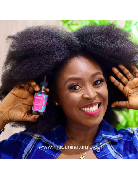 Aceite Estimulador del Crecimiento del Cabello Madani Naturals 59ml