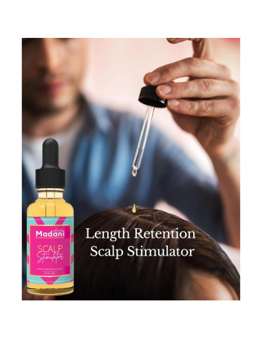 Aceite Estimulador del Crecimiento del Cabello Madani Naturals 59ml