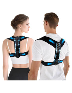 Corrector de Postura Ajustable OBIWEX007 para Hombres y Mujeres