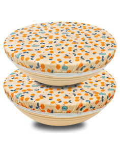 Cubiertas de Tazón Reutilizables OHIYO 30.48 cm Cera de Abeja