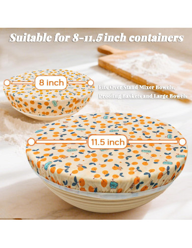 Cubiertas de Tazón Reutilizables OHIYO 30.48 cm Cera de Abeja