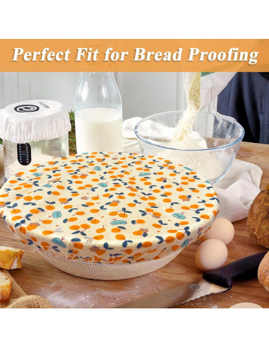 Cubiertas de Tazón Reutilizables OHIYO 30.48 cm Cera de Abeja