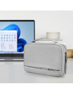 Bolsa Organizador Electrónico CAAORDKSO Gris 24x15.7cm 2