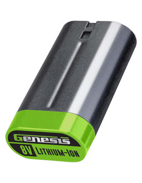 Herramienta Rotativa Genesis GLRT08B-65 8V Inalámbrica con 64 Accesorios