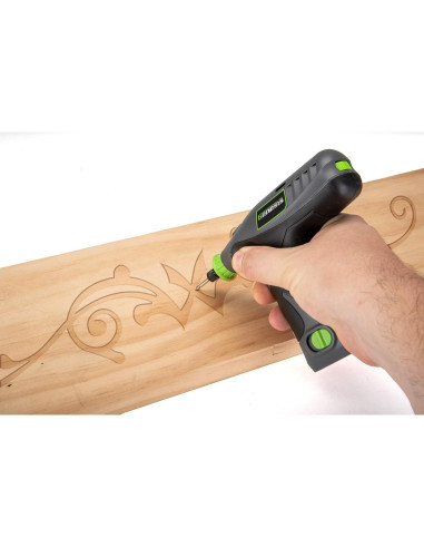 Herramienta Rotativa Genesis GLRT08B-65 8V Inalámbrica con 64 Accesorios