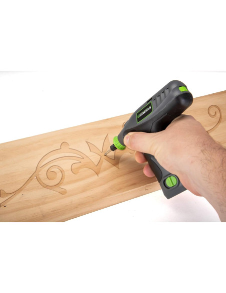 Herramienta Rotativa Genesis GLRT08B-65 8V Inalámbrica con 64 Accesorios