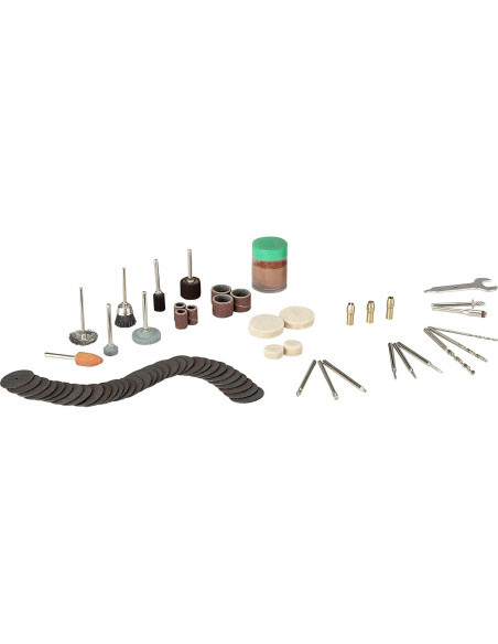 Herramienta Rotativa Genesis GLRT08B-65 8V Inalámbrica con 64 Accesorios