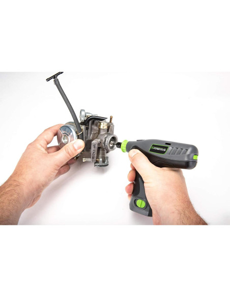 Herramienta Rotativa Genesis GLRT08B-65 8V Inalámbrica con 64 Accesorios