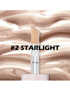 Iluminador Líquido Erinde 37g - Brillo Natural para Rostro 2