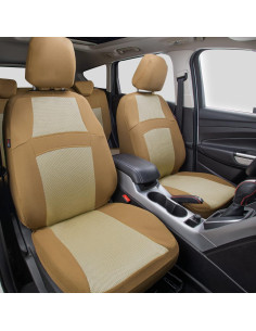 Funda de Asiento CAR PASS Beige Completo Universal 3D 2
