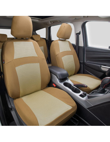 Funda de Asiento CAR PASS Beige Completo Universal 3D