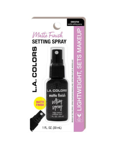 L.A. COLORS Spray Fijador Mate 30g - Acabado Ligero y Duradero 2