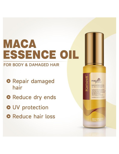 Conjunto Karseell Champú y Acondicionador 200ml + Mascarilla 500ml + Aceite Argán 50ml