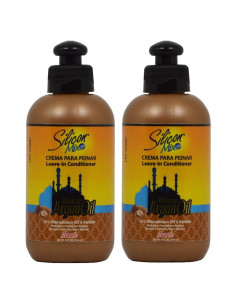 Acondicionador Sin Enjuague Silicon Mix Aceite de Argán 226g Pack 2