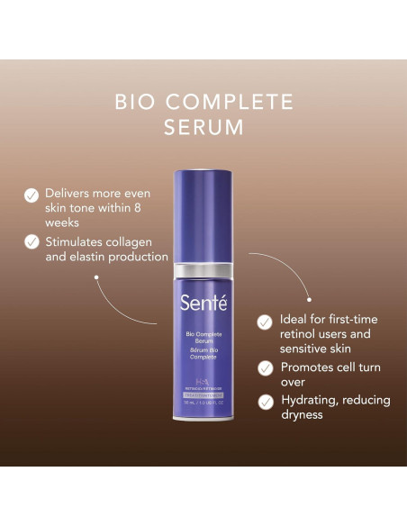 Suero de Retinoides Bio Senté 29.57 ml para Piel Sensible Suero de Retinoides Bio Senté 29.57 ml para Piel Sensible