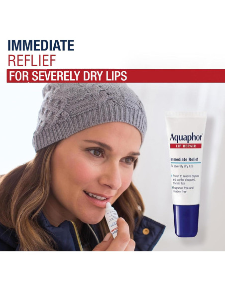 Conjunto de bálsamo labial Aquaphor Lip Repair + Protector SPF 30