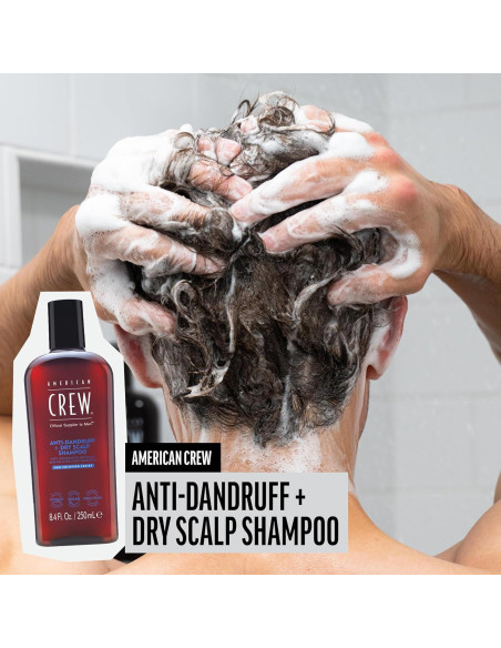Champú Anticaspa American Crew 248 ml - Cuero Cabelludo Seco