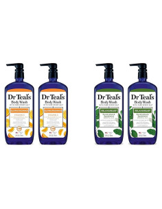 Paquete de Gel de Ducha Dr Teal's 1.42L con Sal de Epsom